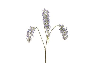 Decostar zijdebloem Wisteria 110 cm blauw
