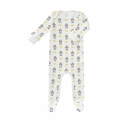Fresk pyjama met voetjes Pinguin-3-6 mnd