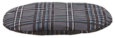 TRIXIE KUSSEN SCOOPY OVAAL ZWART / WIT / GRIJS 44X31X4 CM