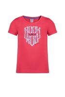 B.Nosy Meisjes t-shirt artwork - Zacht rood - thumbnail