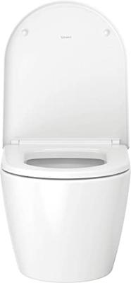 Duravit ME by Starck WC-zitting 43.8x37.4x5.1cm compact met softclose met quickrelease Kunststof wit Glanzend 0020190000 - thumbnail