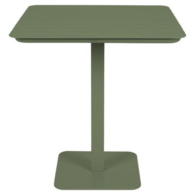 Zuiver Outdoor Bistrotafel 'Vondel' 71 x 71cm, kleur Groen