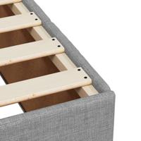 Bedframe zonder matras 120x190 cm stof lichtgrijs - thumbnail