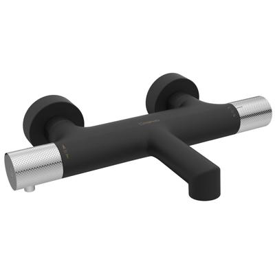 Badkraan Opbouw Sapho Solaris Mat Zwart/Chroom