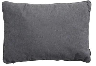 Sierkussen 60x40 piping Panama grijs