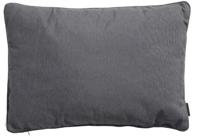 Sierkussen 60x40 piping Panama grijs - thumbnail