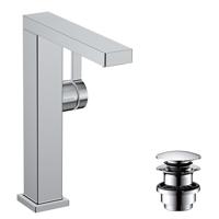 Hansgrohe Tecturis E 240 Fine CoolStart ééngreeps wastafelmengkraan met PushOpen, chroom - thumbnail