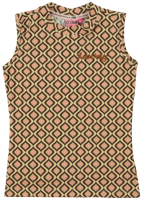 O'Chill Meisjes mouwloos shirt - Rhodee - Multicolor - thumbnail