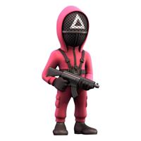 Squid Game Minix Figure Masked Triangle Guard 12 cm - thumbnail