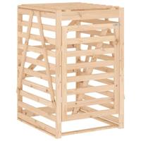 Containerberging 84x90x128,5 cm massief grenenhout - thumbnail