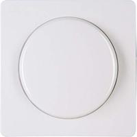 Enzo Kopp paris arctic wit afdekplaat + knop dimmer - 4625030 - thumbnail