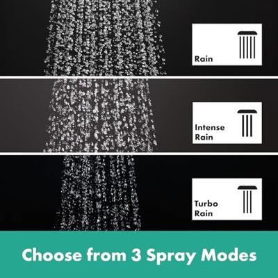 Hansgrohe Croma Select S Vario / Ecostat Comfort douchecombinatie 65cm Wit-Chroom - thumbnail