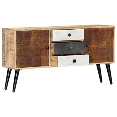 VidaXL Dressoir 118x30x62 cm massief mangohout