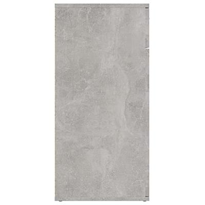Dressoir 80x36x75 cm bewerkt hout betongrijs