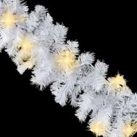 Kerstslinger met LED-lampjes 20 m wit - thumbnail