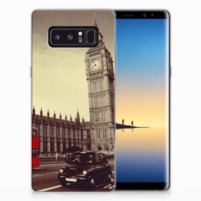 Samsung Galaxy Note 8 | Silliconen Back Cover | Londen Samsung Galaxy Note 8 | Silliconen Back Cover | Londen