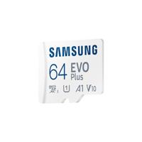 Samsung EVO Plus microSD-kaart Retail 64 GB UHS-I, v30 Video Speed Class, A2 Application Performance Class Incl. SD-adapter - thumbnail
