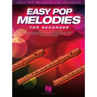 Hal Leonard Easy Pop Melodies for Recorder songboek voor blokfluit - thumbnail
