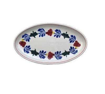 Boerenbont serveerschaaltje 13,5 x 24 cm Boerenbont serveerschaaltje 13,5 x 24 cm