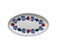 Boerenbont serveerschaaltje 13,5 x 24 cm - thumbnail