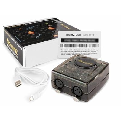 Beamz DMX lightrider USB interface met WiFi Beamz DMX lightrider USB interface met WiFi