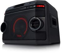 LG Electronics LG OL45 XBOOM HiFi-installatie met 220 watt (CD en radio, USB, multi-bluetooth, karaoke-functies), OL45.DEUSLLK - thumbnail