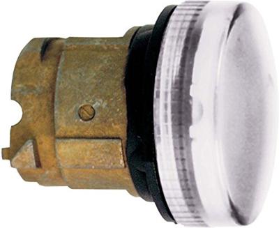 Schneider Electric ZB4BV01S ZB4BV01S Geribbelde lens (Ø) 22 mm Wit, Chroom 1 stuk(s)