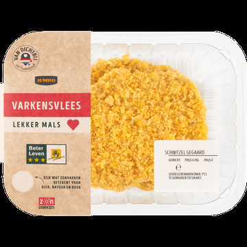 Jumbo Varkensvlees Schnitzel Gegaard 220 g Jumbo Varkensvlees Schnitzel Gegaard 220 g