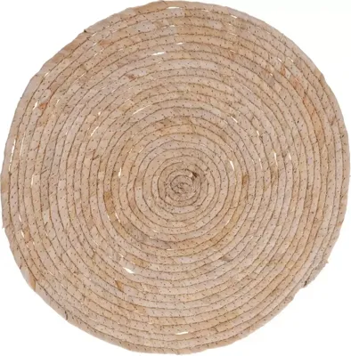 Placemat Zeegras Naturel Ø38cm