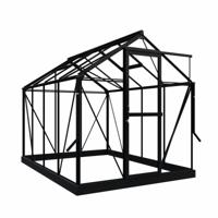 Royal Well | Mary II Full Options Tuinkas | Veiligheidsglas 3 mm | Zwart - thumbnail