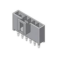 Molex 1053091106 Female header, inbouw (standaard) Totaal aantal polen: 6 Rastermaat: 2.50 mm Inhoud: 1 stuk(s) Tray - thumbnail