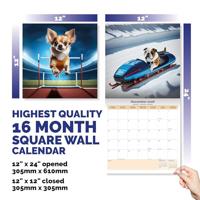 Honden Olympics Kalender 2026 - thumbnail