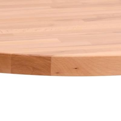 Tafelblad rond 60x2,5 cm massief beukenhout - thumbnail