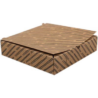 Depa Minipizzadoos | Mini | karton | 85x85x20mm | vegetale | bruin/zwart | 500 stuks Depa Minipizzadoos | Mini | karton | 85x85x20mm | vegetale | bruin/zwart | 500 stuks