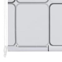 VidaXL Rolgordijn voor douche 100x240 cm vierkant - thumbnail