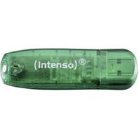 Intenso Rainbow Line USB-stick 8 GB Groen 3502460 USB-A 2.0 - thumbnail
