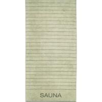 Cawö Cawo Balance Sauna Saunalaken 80x200 wasabi - thumbnail