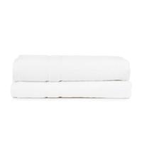 The One Hotel Handdoek Luxury 675gr/m2 - 70 x 140 cm - Wit - thumbnail