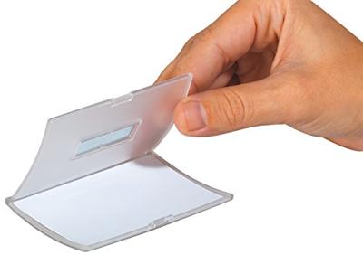 Durable badge met magneet Click Fold ft 40 x 75 mm, doos van 10 stuks - thumbnail