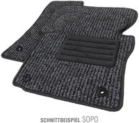 Petex voetmat "sopo car carpet sopo gr.3 anthracite 4-piece. - thumbnail