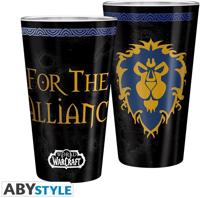 World of Warcraft - For the Alliance Large Glass - thumbnail