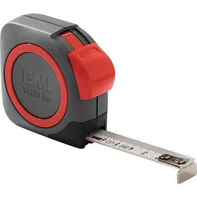 BMI Rolbandmaat | lengte 3 m | breedte 13 mm | EG I (± 0,5 mm/m) kunststof vastzetter | Kunststof vastzetter | 1 stuk - 411341820-EG I 411341820-EG I