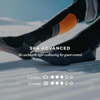 Falke Sk4 Advanced Skisok Dames Space Blue 39-40