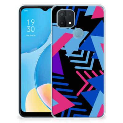 OPPO A15 | TPU Hoesje | Funky Triangle