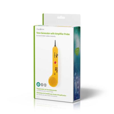 Nedis PC en Multimedia Kabel Tester | 1 stuks - NWTG100YE NWTG100YE
