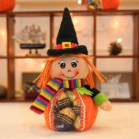 Halloween cute cartoon transparante plastic zakken Party Decorations Halloween Candy rugzak stijl: 01 - thumbnail