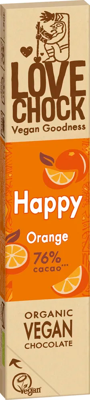 Lovechock Happy Orange 76% Chocolade