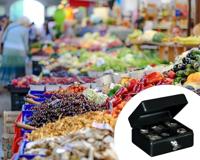 Yale YCB/090/BB3 Yale Cash Box Medium | sleutelbediend | 90x200x160mm | HxBxD: 90 x 200 x 160 mm - 10034526 - thumbnail