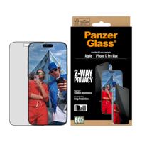 PanzerGlass PANZERGLASS - 2-Way Privacy Screen Protector iPhone 17 Pro Max Ultra-Wide Fit PG75492 Screenprotector (glas) met privacyfolie Apple IPhone 17 Pro - thumbnail
