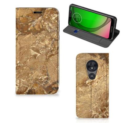 Motorola Moto G7 Play | Standcase | Marmer Creme